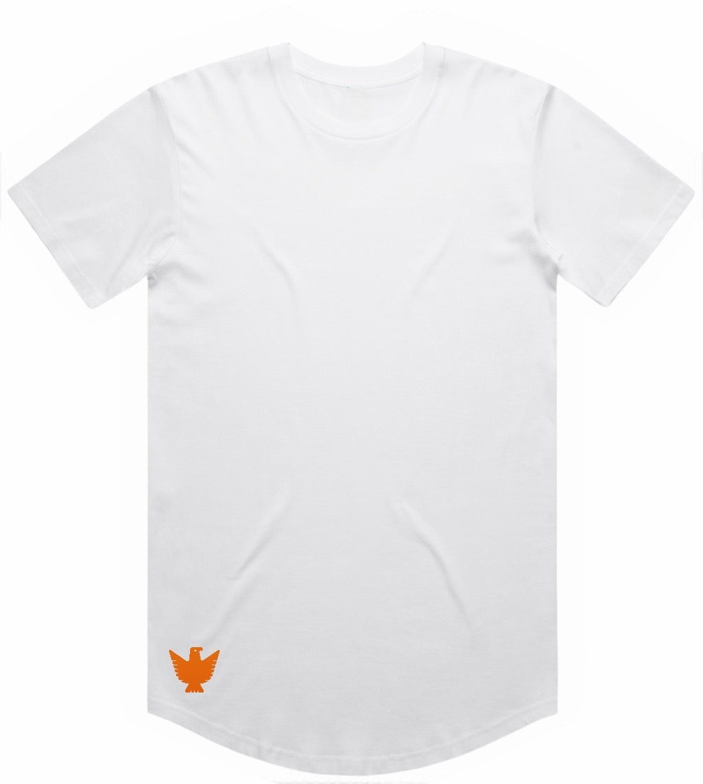 Curved Tees/ Texas Orange