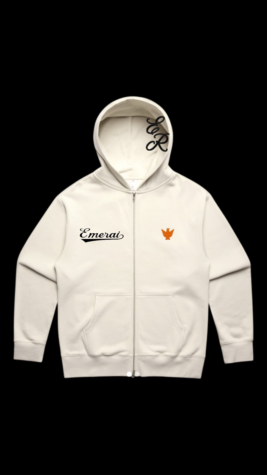 Emerai zip hoods..