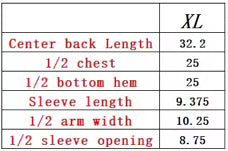 MLB Emerai tops , size chart in media